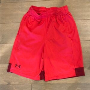 Under Armour Bright Red Sports Shorts